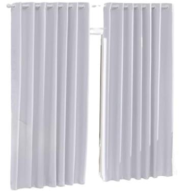 Imagem de Cortina Para Sala Ou Quarto 3,00x2,50 metros(BRANCO)