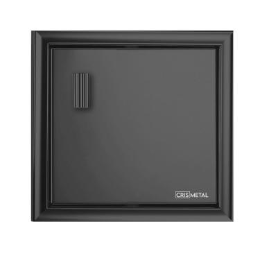 Imagem de Saboneteira De Alumínio Embutir 754 Preto