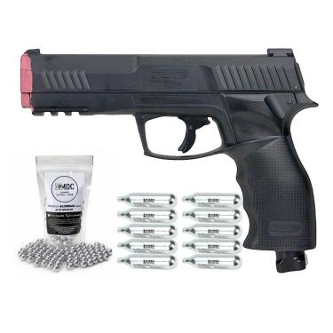 Imagem de Pistola CO2 Hdp T4e P320 50 Ltl Defesa Pessoal Umarex Kit