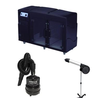 Imagem de Maquina De Secar + Secador 5000 E Soprador Maxx Kyklon Preto 220v