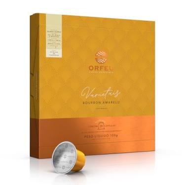 Imagem de Orfeu Café Bourbon Amarelo, 100% Arabica, Torra Média Clara, Cápsulas Espresso 20 unid. Compatível Nespresso®*