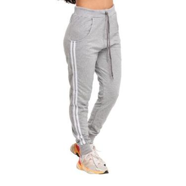 Imagem de Calça Moletom Konoa Feminina Jogger Slim M1F, M, Vermelho, Feminino