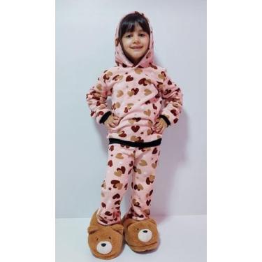 Imagem de Conjunto soft pijama infantil meninos e meninas - Charm Modell, Menina