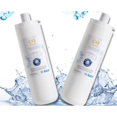 Imagem de Kit 2 Refil C+3 Filtro Ibbl Purificadores Girou Trocou Fácil