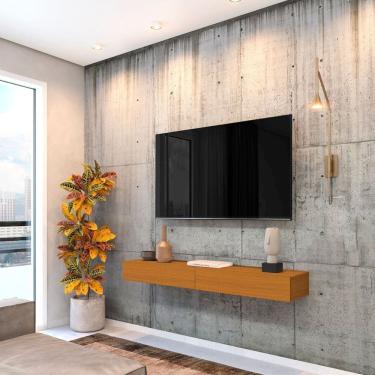 Imagem de Nicho para Sala de Estar Suspenso Dyor Cedro