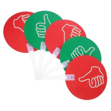 Imagem de Gadpiparty 5 Pás De Votação Em Sala De Aula – Sinais De Polegar Para Cima/Baixo Para Professores – Ferramentas De Votação Em Grupo Para Atividades Em Sala De Aula Jogos E Engajamento Entre