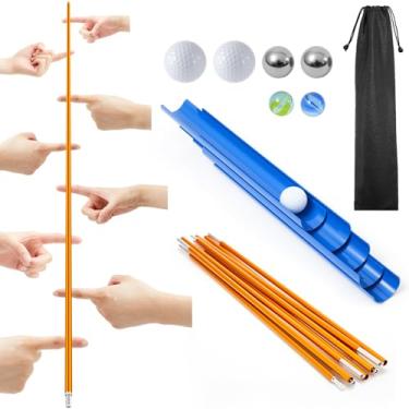 Imagem de RoundFunny 2 conjuntos de jogos de construção de equipes, incluindo bastão de hélio e desafio de pipeline para fins de comunicação e liderança de equipes de construção