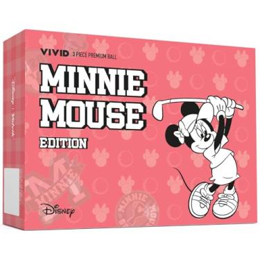 Imagem de Volvik Conjunto de presente de bola de golfe da Disney Vivid Collector (uma dúzia) (Minnie Mouse)