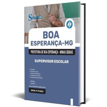 Imagem de Apostila Prefeitura Boa Esperança Mg 2025 Supervisor Escolar - Editora