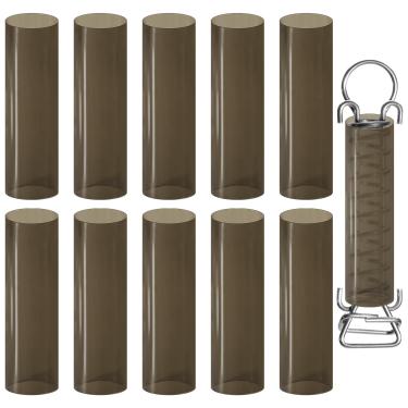 Imagem de YUNVI 10 Peças De Capas Mola Para Piscina, Molas Segurança Inverno, Proteção Vinil Natação Subterrânea