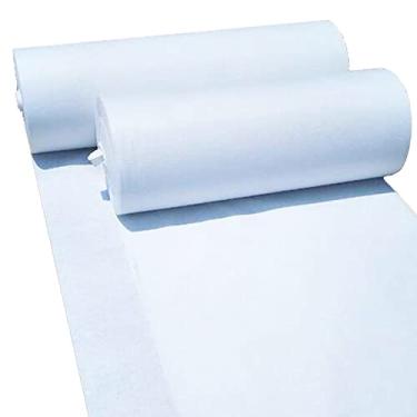 Imagem de Corredores De Corredor Brancos Para Casamentos, Tapete Antiderrapante De 2mm De Espessura Para Eventos Tapete De Corredor Para Decoração De Corredor De Festa De Igreja, Ao Ar Livre, 1.5x20m