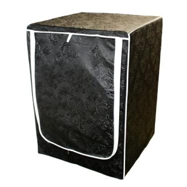 Imagem de Capa Maquina Lava E Seca Frontal C/Zíper Sansumg LG Brastemp 11 à 17kg Kg - Preta