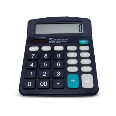 Imagem de Calculadora De Mesa Grande Eletrônica Com 12 Dígitos
