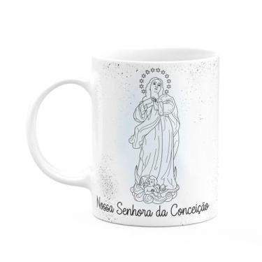 Imagem de Caneca Religiosa Orações - Nossa senhora da conceição - JPS INFO
