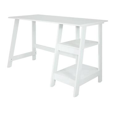 Imagem de Mesa Escritório Escrivaninha Ditália MC-190 Branco Cozy