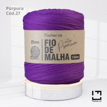 Imagem de Fio de Malha Extra Premium Fischer 25mm, 27 | PÚRPURA