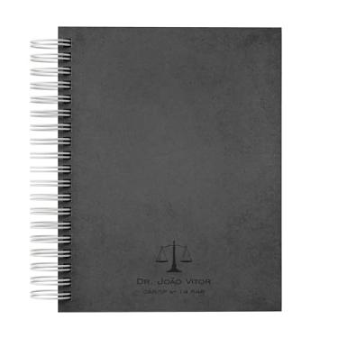 Imagem de Agenda 2026 Jurídica Personalizada 7 capas miolo Vinho (CAPA 3)