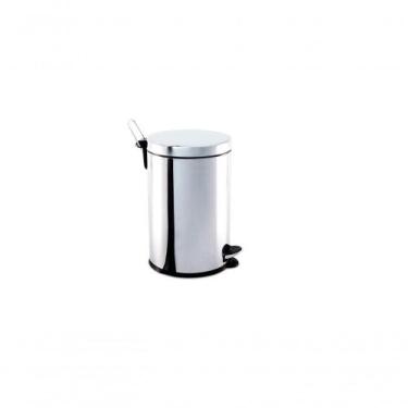 Imagem de Lixeira Inox Pedal E Balde 5l Decorlinelixeiras ø 20x30cm - BRINOX