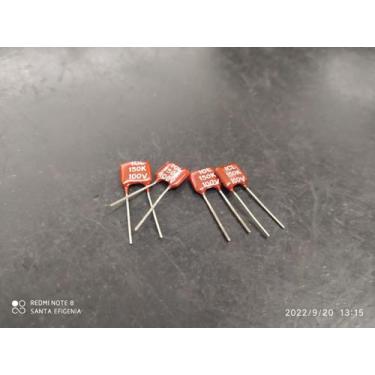 Imagem de 1x Capacitor Mica Prata 150pf/100v 10% Icl