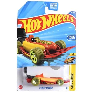 Imagem de Carrinho Miniatura Hot Wheels Street Wiener Fast Foodie - HYX83