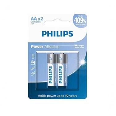 Imagem de Pilha Alcalina Aa Cartela C/2 Unidades Philips