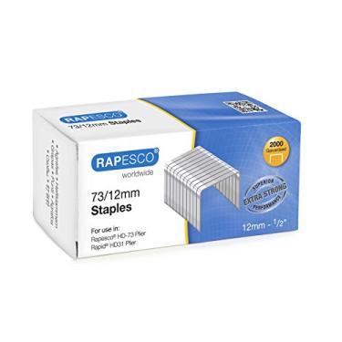 Imagem de Rapesco Grampeadores, grampos de 73/12 mm para grampeador de alicate resistente - Pacote com 2000