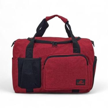 Imagem de Bolsa Porta Chuteira Escola Futebol Campo Society Vermelho - Lugagge B