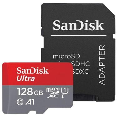 Imagem de Micro Sd 128Gb Sandisk Ultra Legítimo Smartphones