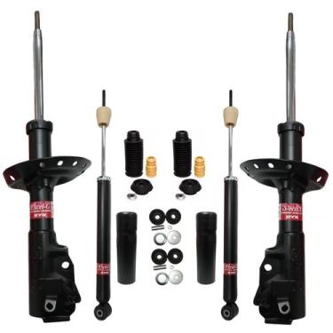 Imagem de Jogo Amortecedor Kayaba Honda Fit 2009 +Kit BAaente, DIANTEIRO E TRASE