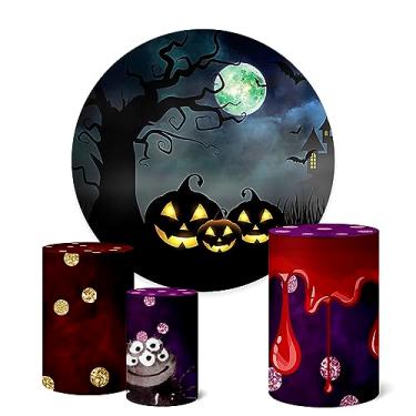Imagem de Trio Capas Cilindro e Painel Festa 1,50m Halloween (K1HAL0002)