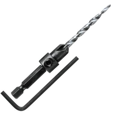 Imagem de Broca Escareadora para Parafusadeira N°8 com Chave Hexagonal - A-99683 - MAKITA
