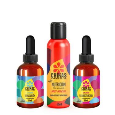 Imagem de 3 Potencializadores p/ Cronograma Capilar Combinácion Chikas