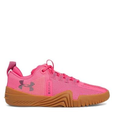 Imagem de Under Armour Tênis feminino Tribase Reign 6, Super rosa/super rosa/cinza, 34
