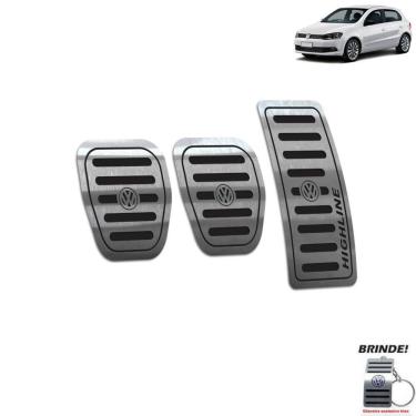 Imagem de Pedaleira Manual Volkswagen Gol Highline G6 G7 Preto