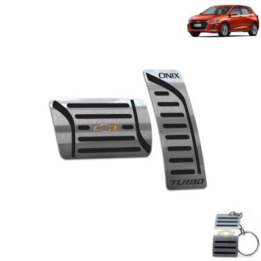 Imagem de Pedaleira Automático Chevrolet Onix Turbo 2020 Preto