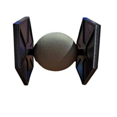 Imagem de Suporte Mesa Google Home Mini Tie Fighter Automação