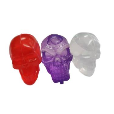 Imagem de Gelo Caveira Ecológico Colorido Reutilizável 10 Unidades