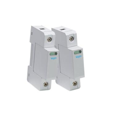 Imagem de Kit 2 Dispositivos Proteção Surtos Dps Monopolar 275v - 20ka