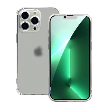 Imagem de Capa Capinha Case Anti Schok Slim Transparente Para iPhone (iPhone 13 Pro Max)