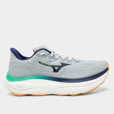 Imagem de Tênis Mizuno Wave Sky 9 Masculino, Cinza, Verde, 43