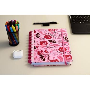 Imagem de Confetti Caderno Smart Universitário Costurado 140 Fls Flores