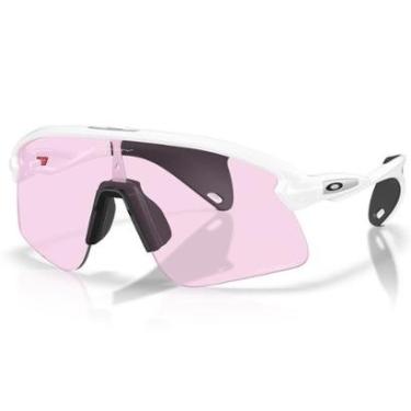 Imagem de Óculos de Sol Oakley Stunt Devil S Matte White 0736-Masculino