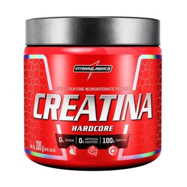 Imagem de Creatina 100% Pura Hardcore Integralmedica 300g, Sem Sabor