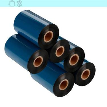 Imagem de Ribbon Sbrix 110Mmx74M Cera 6 Unidades Elgin Gc420 Argox Zebra Multico