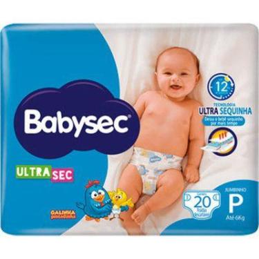 Imagem de Fralda Babysec Galinha Pintadinha Jumbinho P - 20un