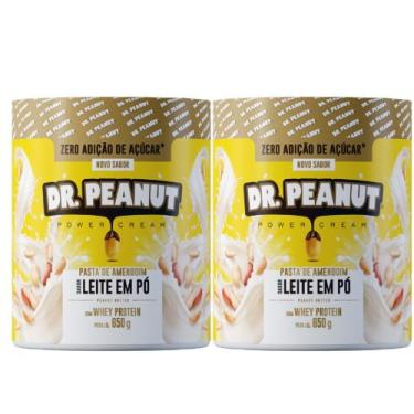 Imagem de PASTA DR PEANUT 2X 600g = 1200g, LEITE EM PO