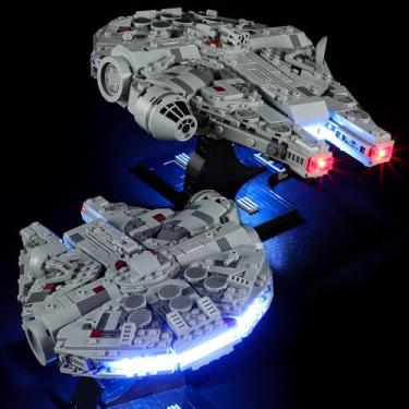 Imagem de BRIKSMAX Led Lighting Kit for Lego-75375 Millennium Falcon - Compatible with Lego Star Wars Building Set- Not Include Lego Set