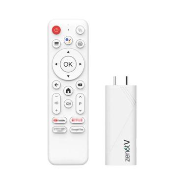 Imagem de Pen Drive Android 4K ZENOTV Allwinner H313 Quad Core Wifi BT Assistent