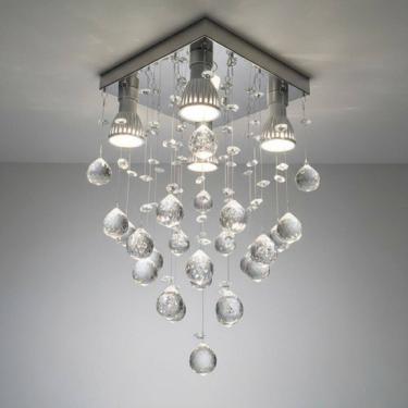 Imagem de Lustre Para Sala, Quarto, Cozinha, Corredor , Base 20x20