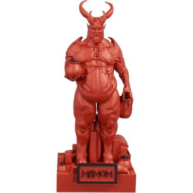 Imagem de Estátua Imagem Mamom - Personificação da Riqueza - Versão 2 (Cor Sanguis Obscurus)